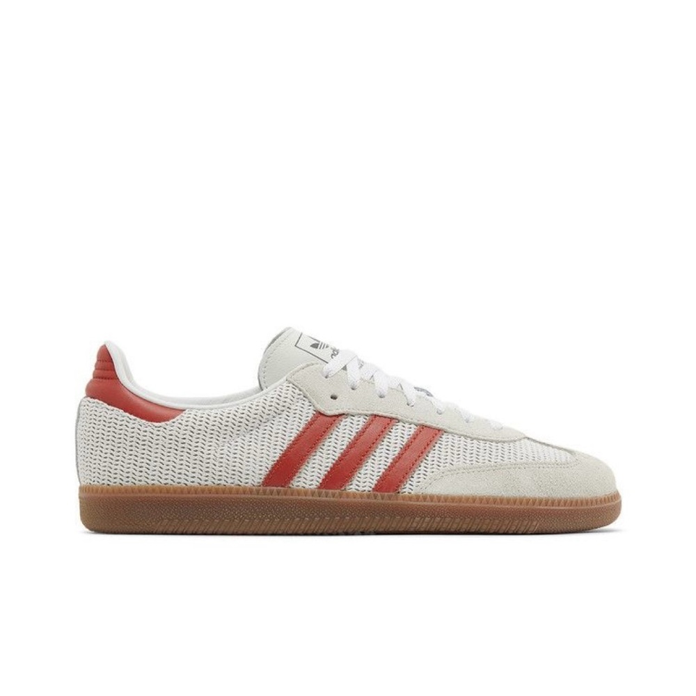 Brand new Adidas Men's White and Red Sneakers - unisex!